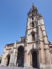 Oviedo cathedral  in Asturias, Spain.