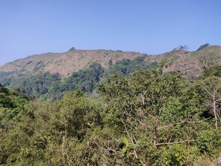 view of mountains