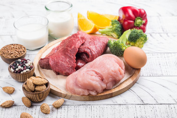 Foods for building muscles