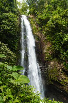 Waterfall near Munduk on Bali in Indonesia © RonnyRakete