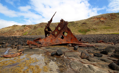 The remains of S. S. Speke