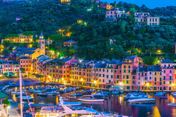 Naklejka premium Picturesque fishing village Portofino, Liguria, Italy