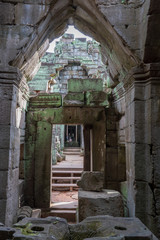 Preah Khan temple at Angkor, Cambodia