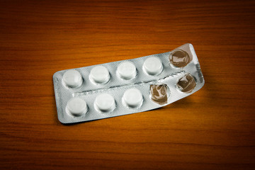 Pills on the Table