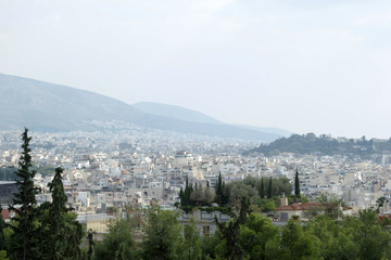 cityscapes of Athens