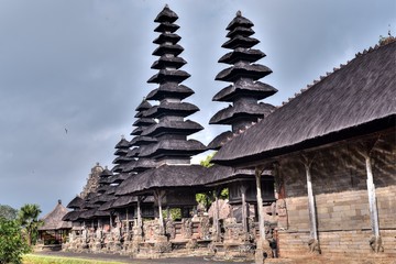 Obraz premium Taman Ayun Temple, the main landmark of the Mengwi village in the Badung regency, Indonesia