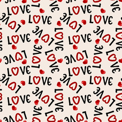 Valentine's Day seamless pattern