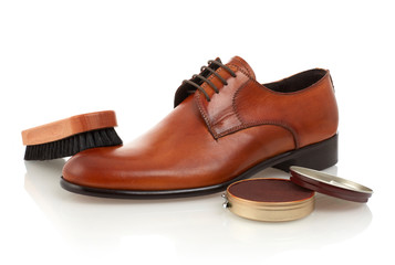 Men shoes and care products