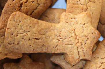 Star shape biscuit.