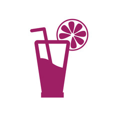 Fruit color icon on white background for graphic and web design, Modern simple vector sign. Internet concept. Trendy symbol for website design web button or mobile app