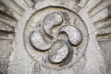 The lauburu or Basque cross.