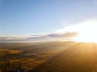 Sunset sunrise palatine forest