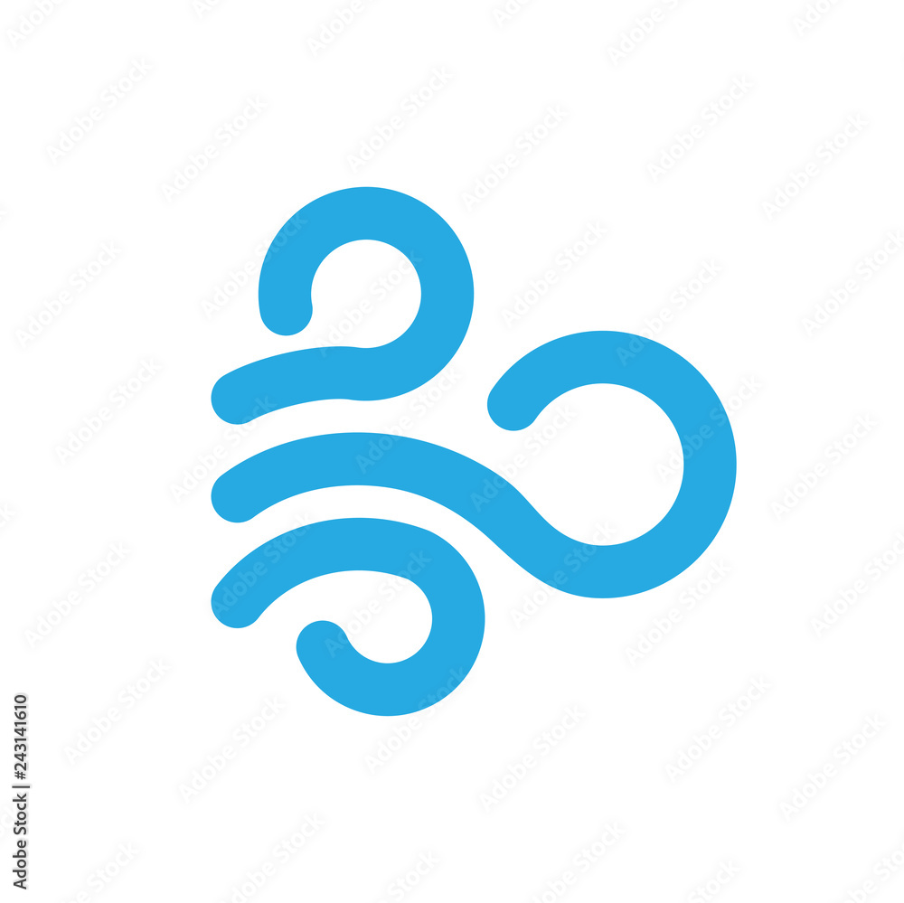 Fototapete Waether icon on white background for graphic and web design, Modern simple vector sign. Internet concept. Trendy symbol for website design web button or mobile app