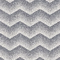 Acrylic prints Chevron Abstract seamless chevron zigzag stipple dots. EPS 10