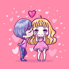 Beautiful vector card