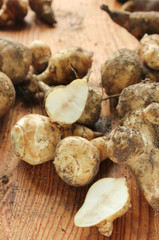 Topinambur Knollen Topinamburknollen