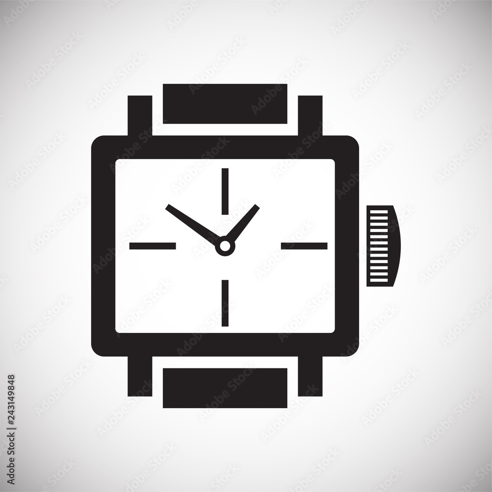Poster time icon on white background for graphic and web design, modern simple vector sign. internet concep