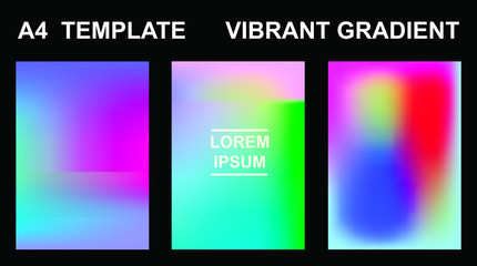 Vector EPS 10 illustration Gradient Background Texture. Template for design, banner, flyer, business card, poster, wallpaper, brochure, smartphone screen, mobile app