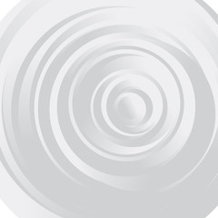 Vector : Abstract gray circles on white background