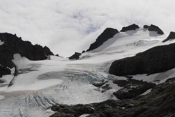 Vinciguera glacier on a mountain 1, Ushuaia