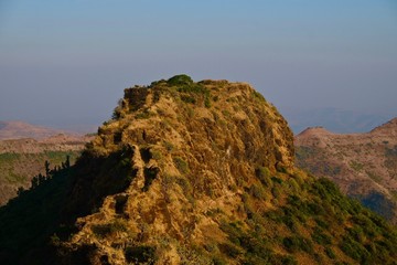 Fototapeta na wymiar Purandar fort