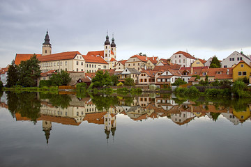 Obraz premium The town of Telc in the Czech Republic
