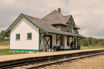 old railway station