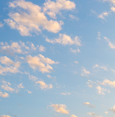 clouds in the sky during sunset