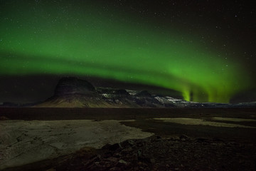 Iceland Jökulsárlón Northen Lights