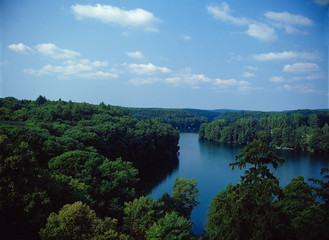 Trzesniowskie - Ciecz Lake near Lagow town, Lubuskie region, Poland