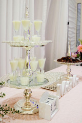 Dates and milk are of Moroccan customs in reception of guests. Presented at the wedding for the bride 