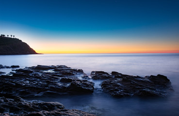 Paisajes de la costa tropical