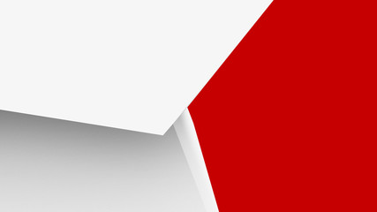 3d illustration, abstract geometric volumetric background