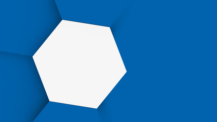 3d illustration, abstract geometric volumetric background