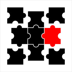 Puzzle Icon, Puzzle Piece Icon