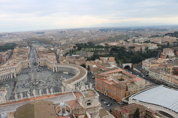 Naklejka premium Watykańskie chwile