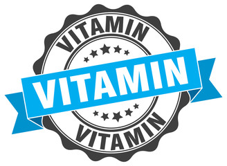 vitamin stamp. sign. seal