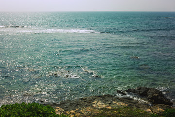 Scenic view from walls of fort Galle, Sri Lanka