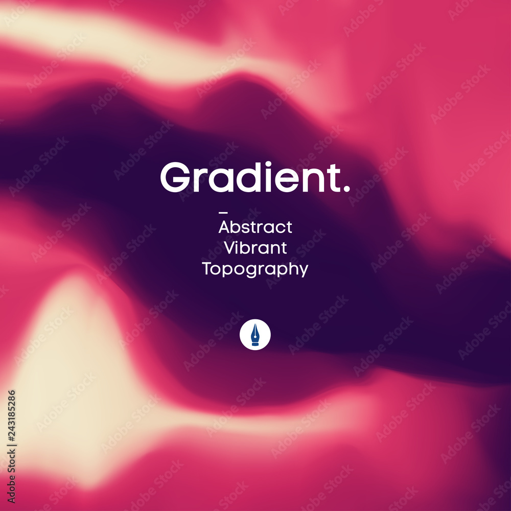 Poster fluid gradient background design. futuristic liquid abstract colorful wallpaper. eps 10