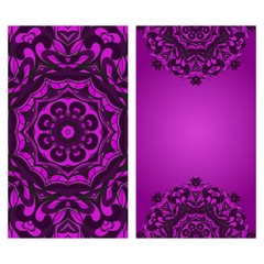 Vector Mandala Pattern for Template, Flyer or Invitation Card.