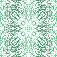 vector seamless pattern with abstract floral and leave style. Repeating sample figure and line. paper for scrapbook.