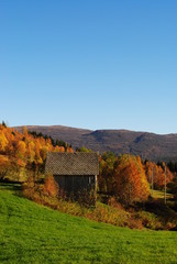 autumn in the mountains