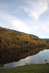 lake in the mountains