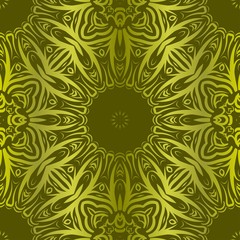 geometric pattern in lace style. Ethnic ornament. Vector illustration. For modern interior design, fashion textile print, wallpaper.