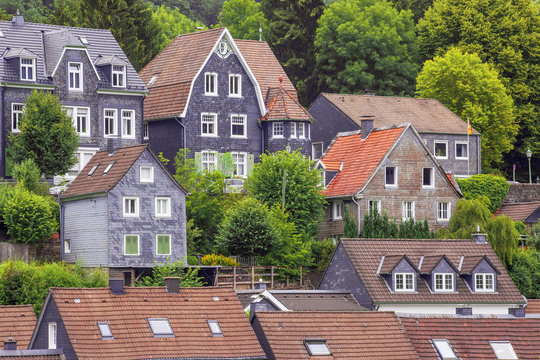 Dorf "Beyenburg" im Bergischen Land in Deutschland
