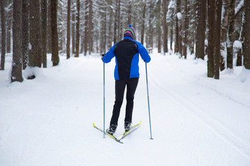 cross country skier