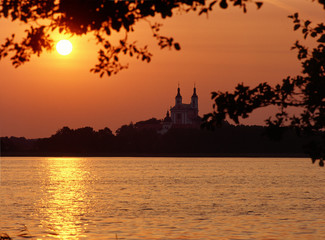 Wigry Lake and Camaldolese Monastery, Wigry National Park, Poland