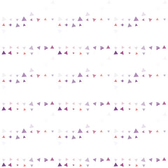 Abstract seamless pattern background with multi-colored varied triangles.