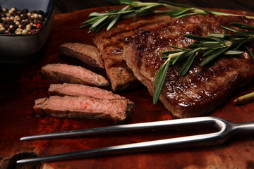 Barbecue Rib Eye Steak - Dry Aged Wagyu Entrecote Steak