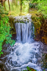 Fototapeta na wymiar The Waterfalls of Slunj.